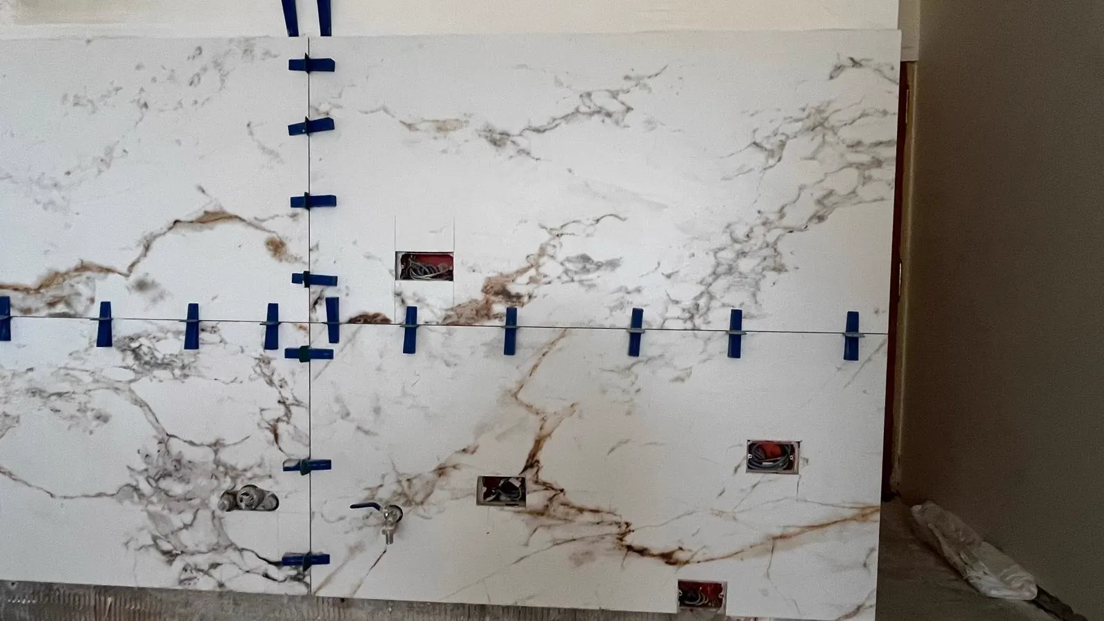 Colocación de placas de gran formato